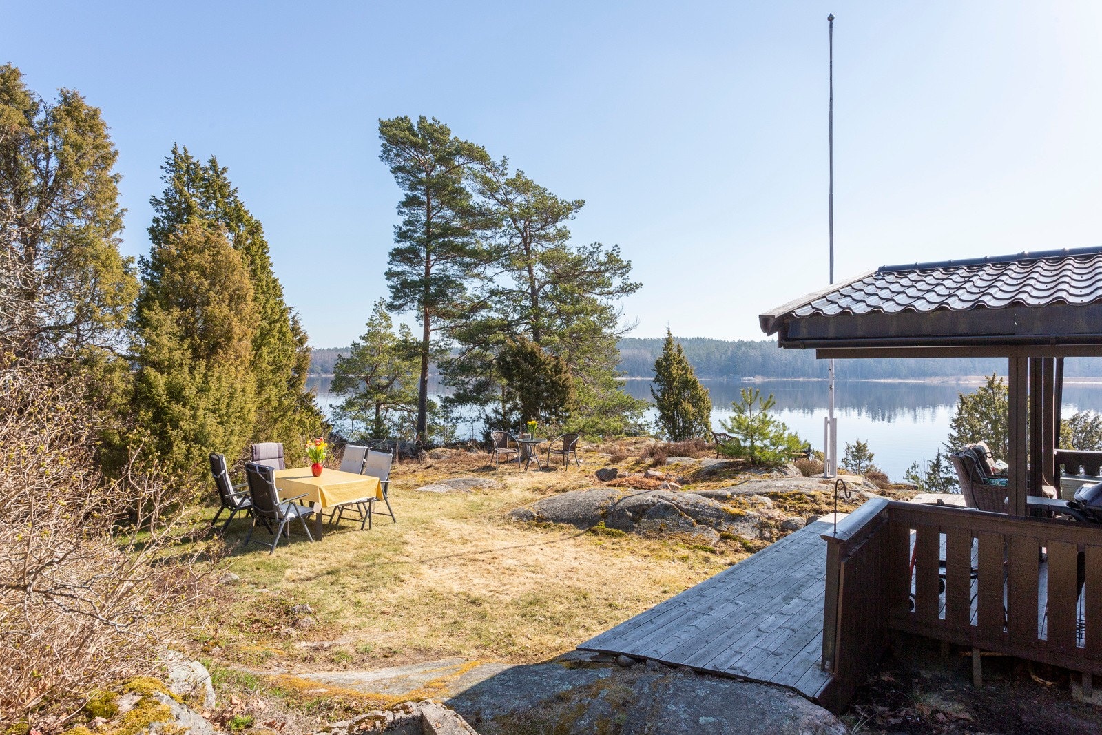 Gamle, fine stauder på tomta - som Iris og Prestekrager. Galleribilde