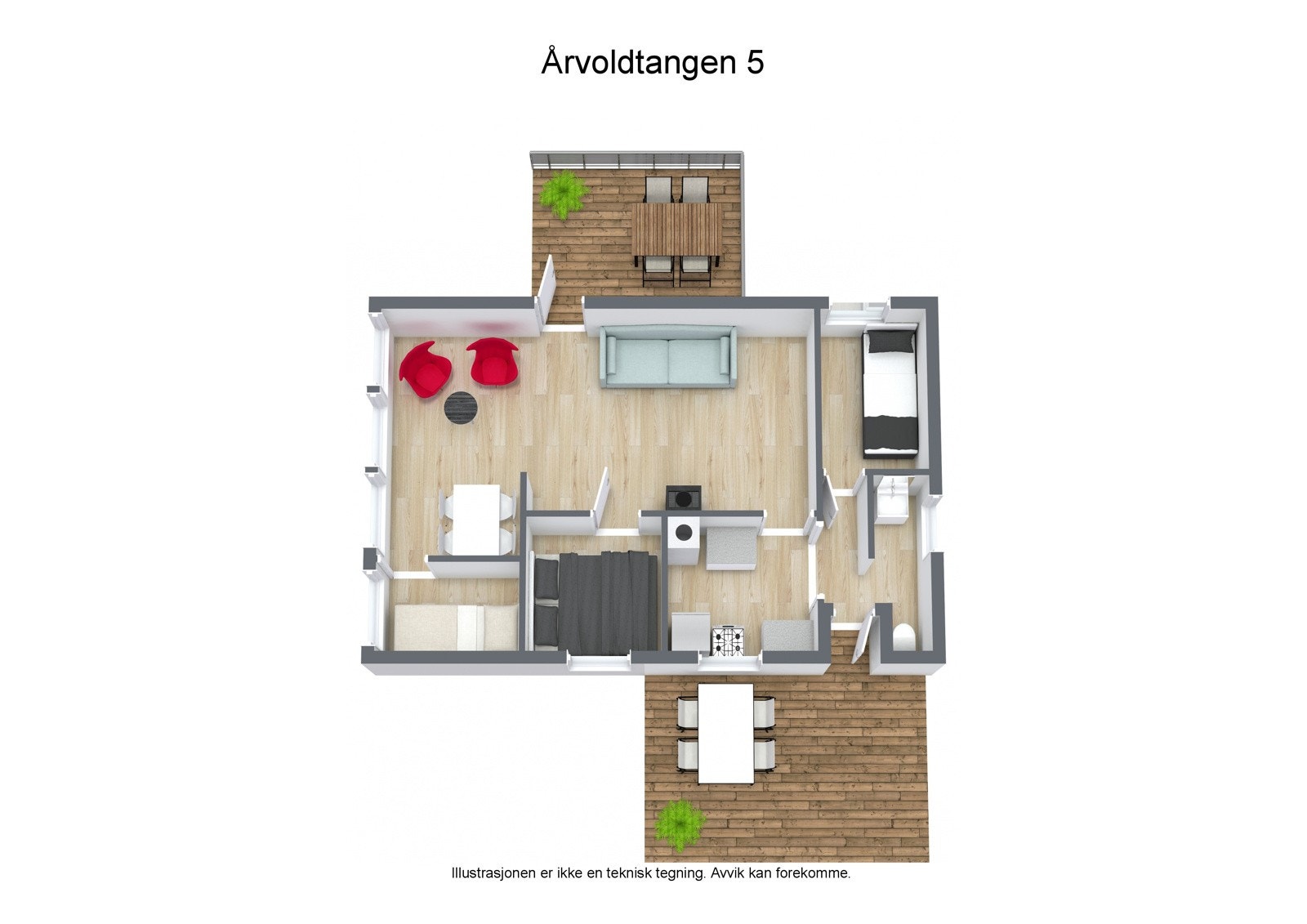 Plantegning. Galleribilde