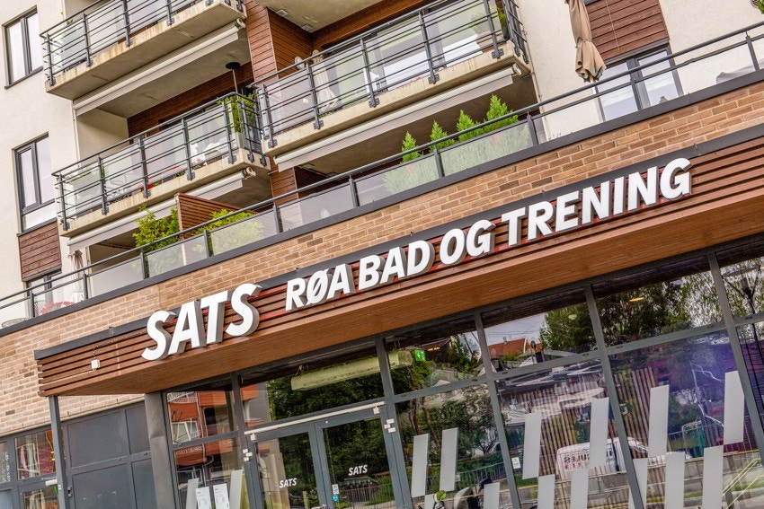 Ønsker du trene inne så finner du populære Sats Bad og trening på Røa. Galleribilde