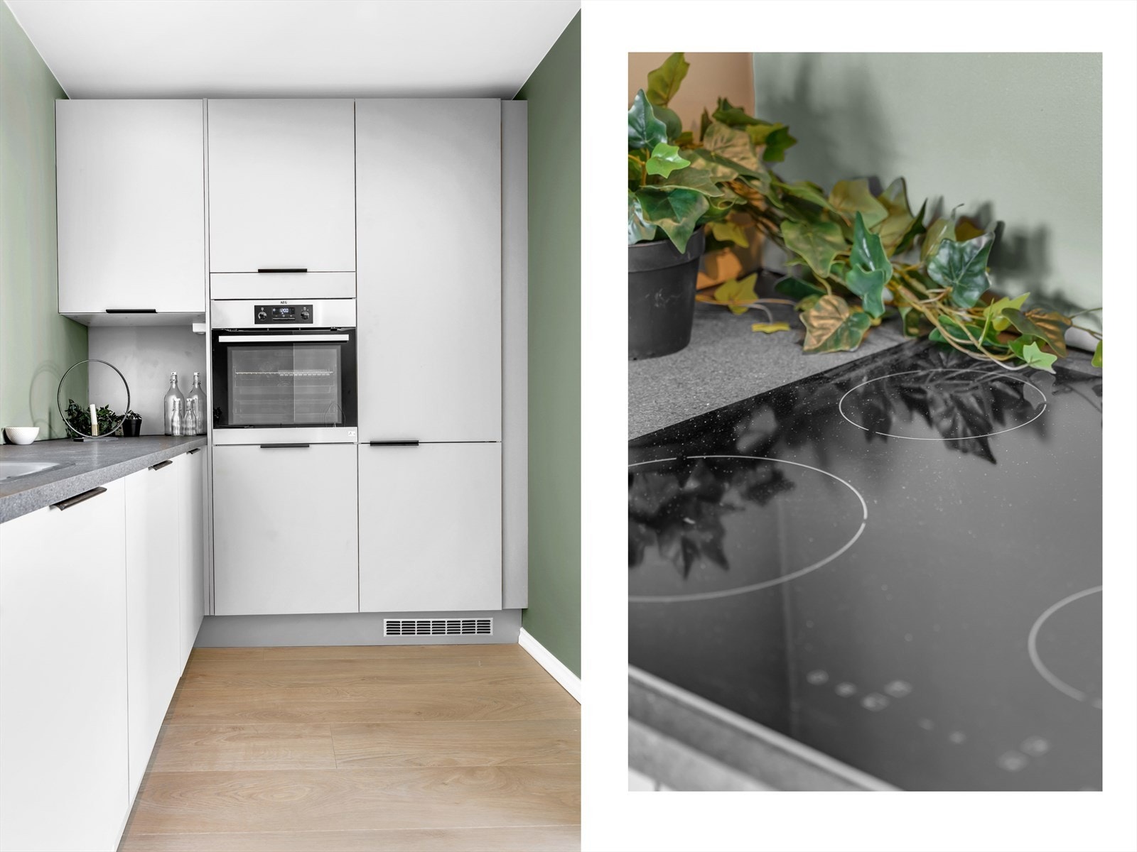 Alle hvitevarer er integrerte og medfølger. Galleribilde