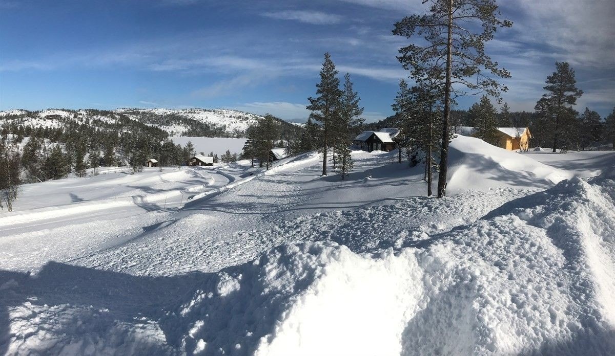 Idylliske Gautefall Panorama Galleribilde