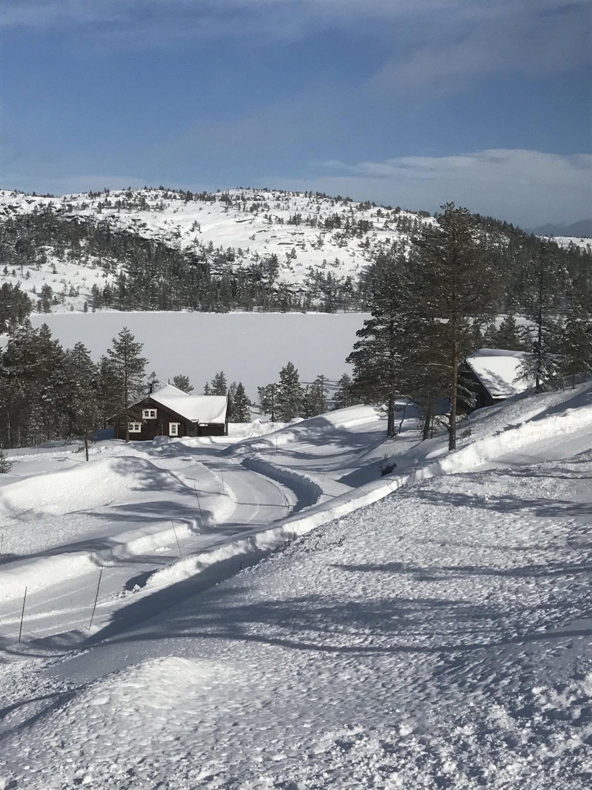 Idylliske Gautefall Panorama Galleribilde