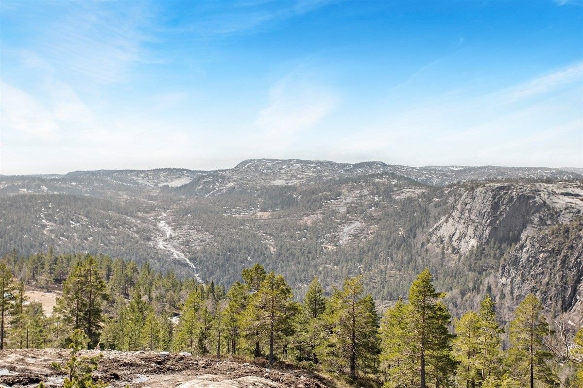 Idylliske Gautefall Panorama Galleribilde