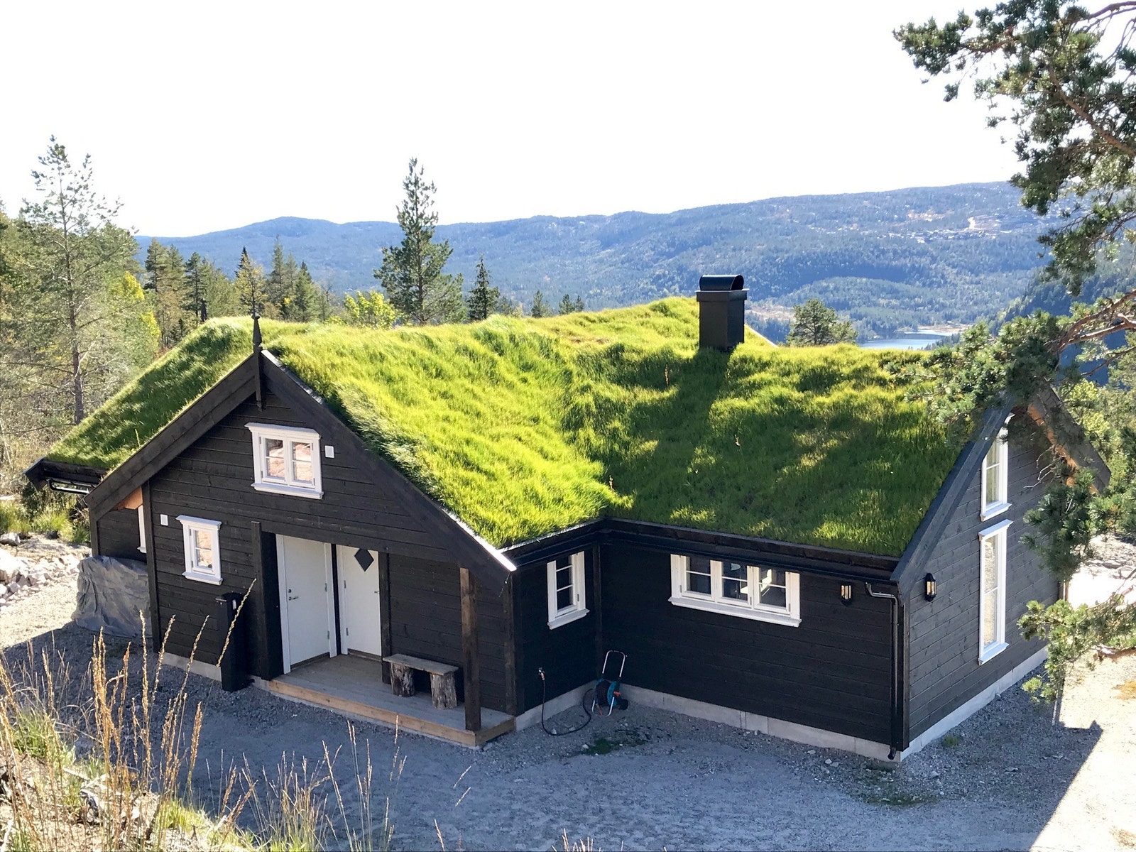 Hytte fra oss på Gautefall Panorama Galleribilde
