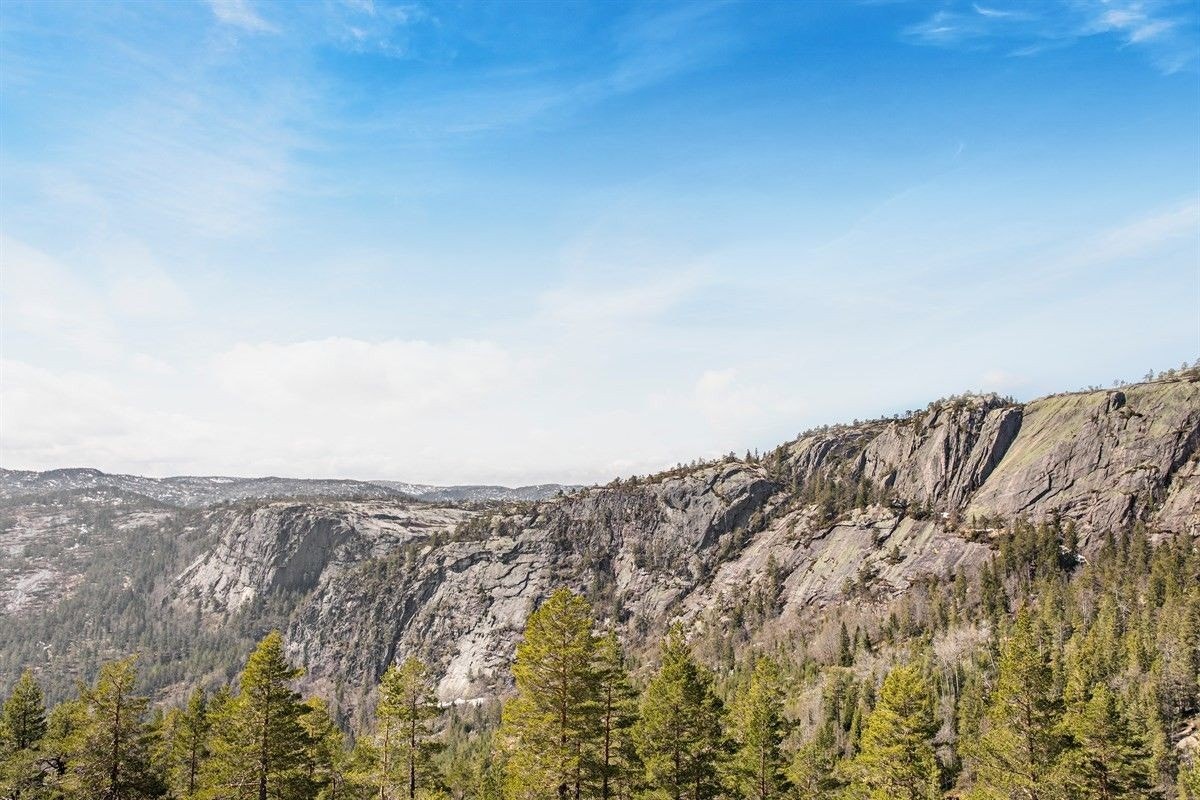 Idylliske Gautefall Panorama Galleribilde