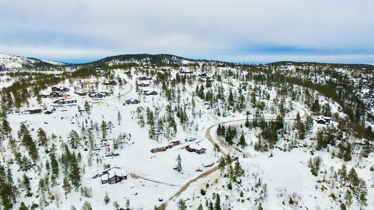 Idylliske Gautefall Panorama Galleribilde