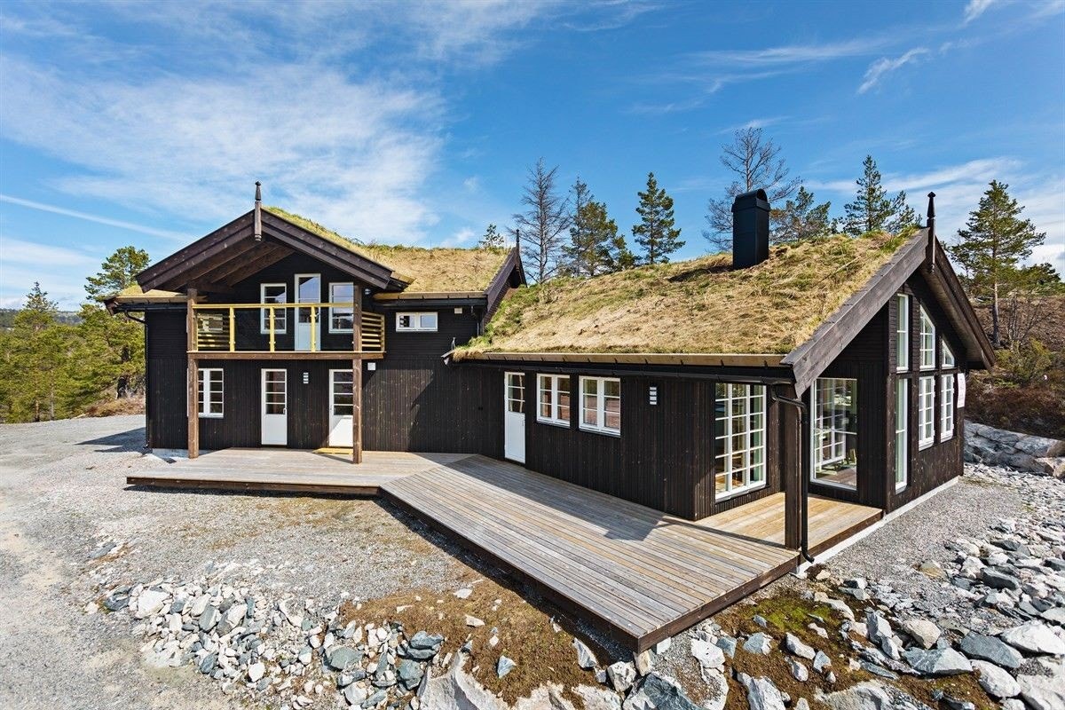 Hytte fra oss på Gautefall Panorama Galleribilde