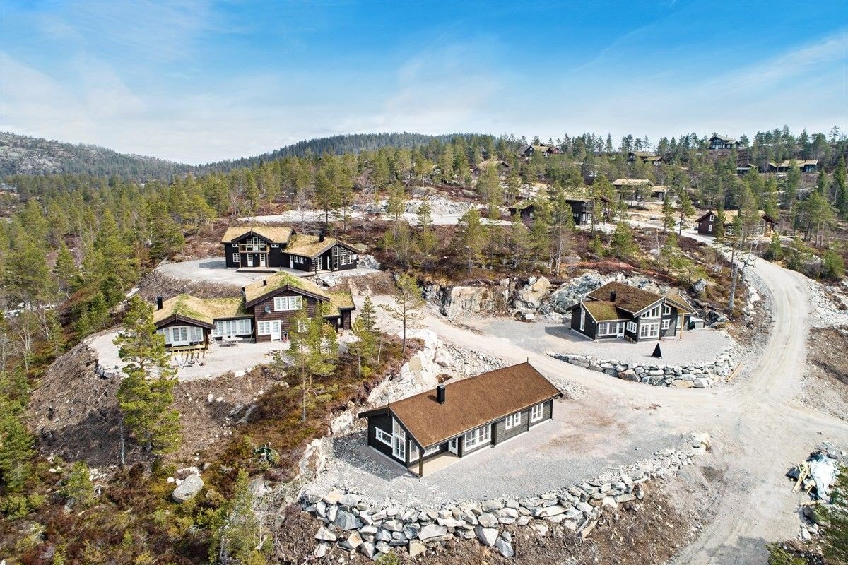 Hytter fra oss på Gautefall Panorama Galleribilde