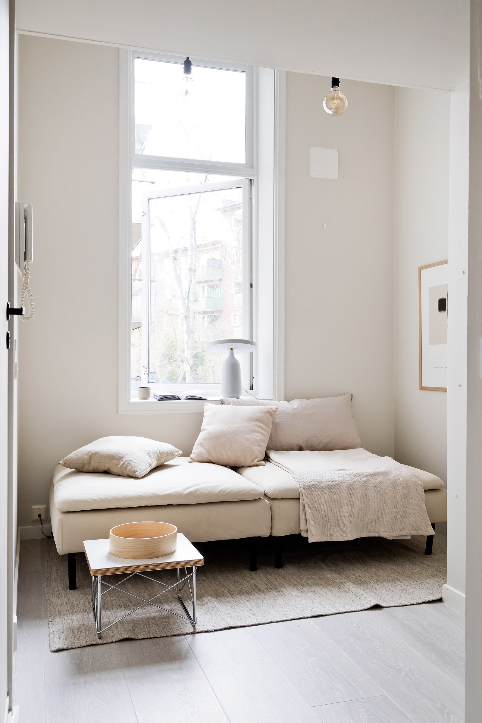 Gulvflater belagt med en-stavs laminat. Galleribilde