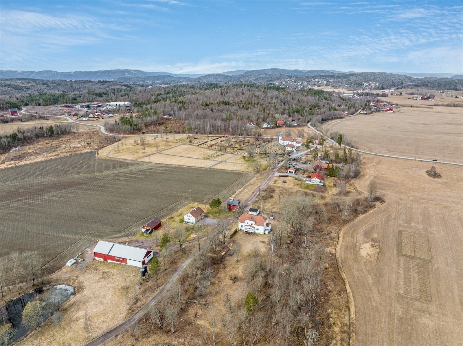 Dronefoto Galleribilde