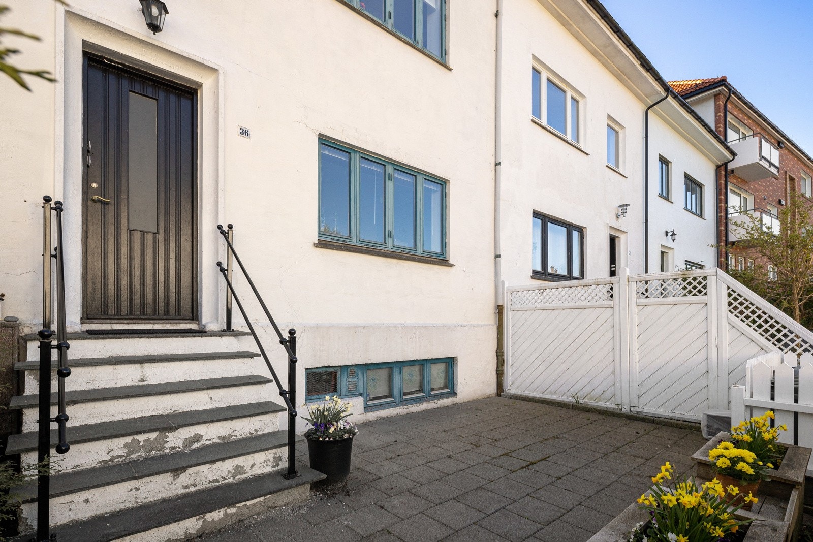 Pent inngangsparti. Galleribilde