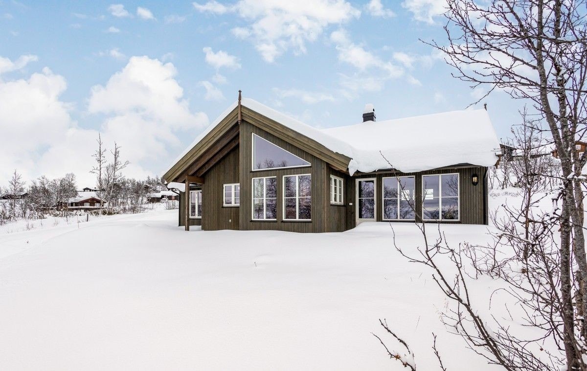 Fjelltun hytte som kan tilpasses dine ønsker (kostnadsfri tegnetilpasning) Galleribilde