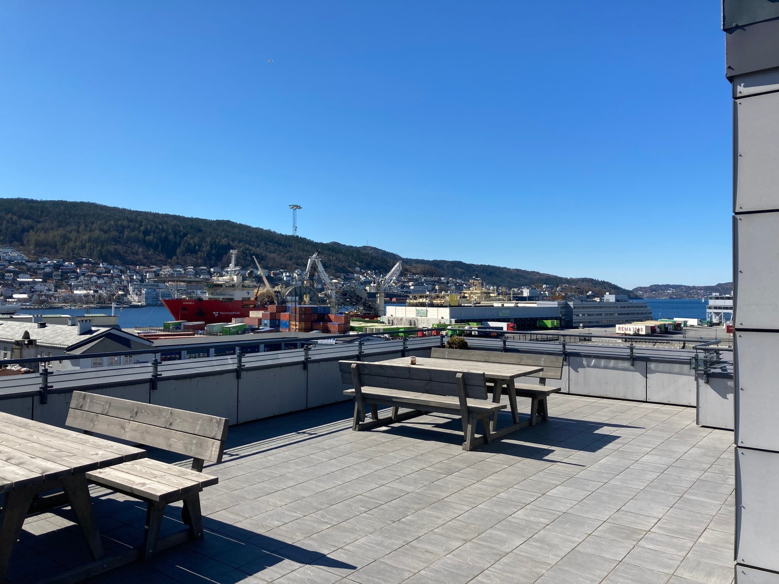 Takterasse Galleribilde