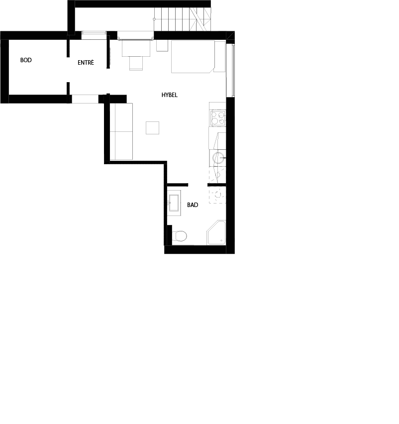 Plantegning. Galleribilde