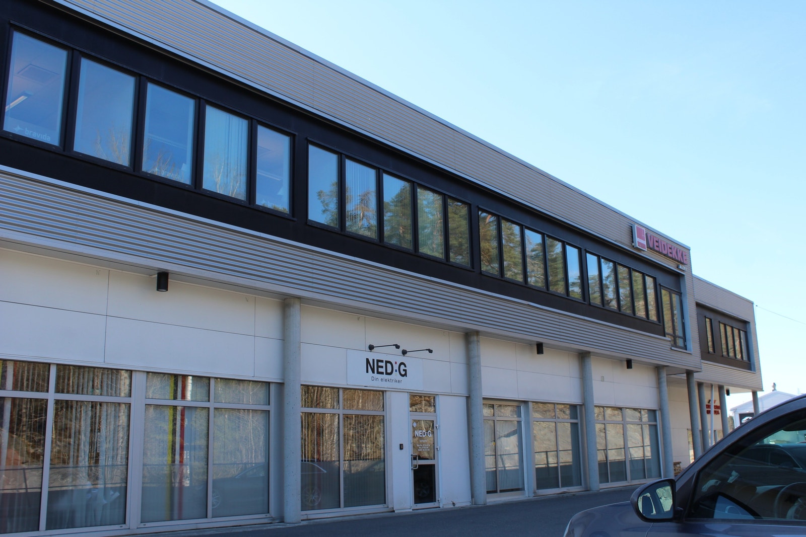 Svært sentral beliggenhet rett ved E-18 Galleribilde