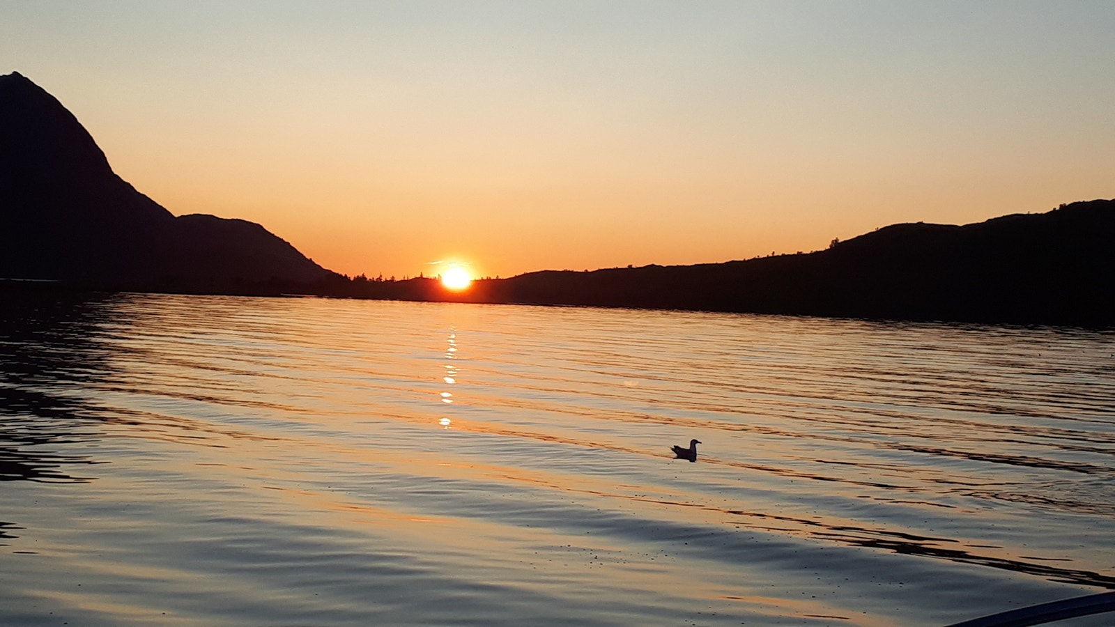 I den "beste årstida" går sola aldri ned Galleribilde