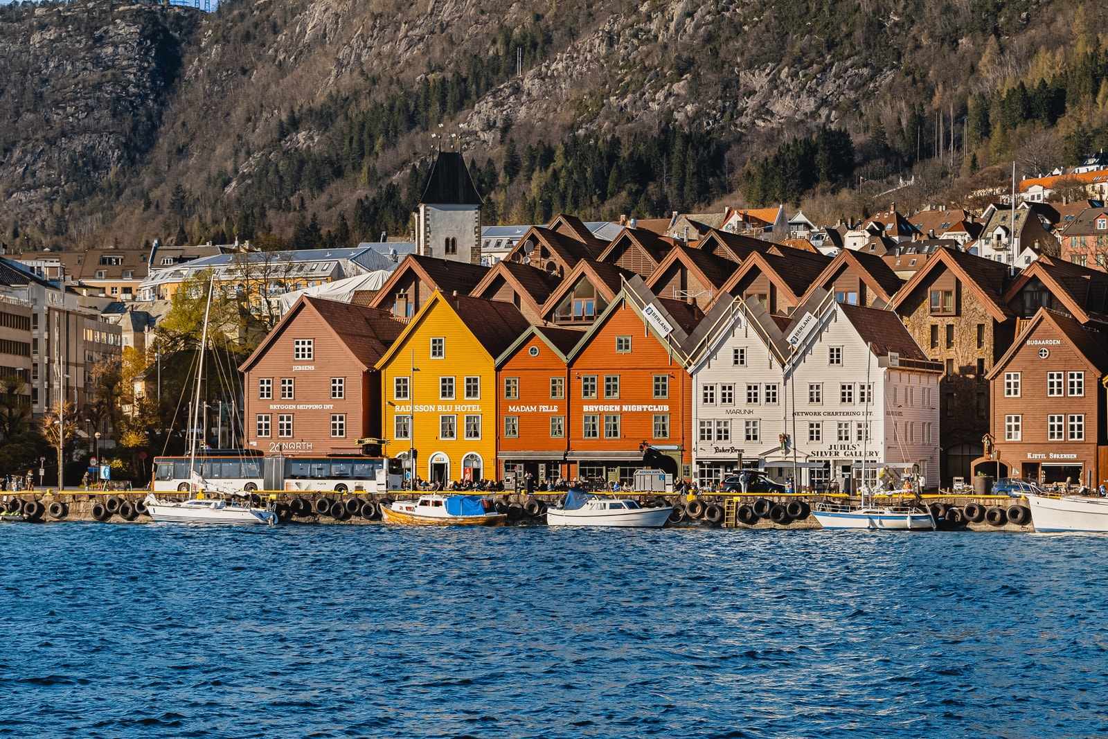 3 min gange til Bryggen i Bergen Galleribilde