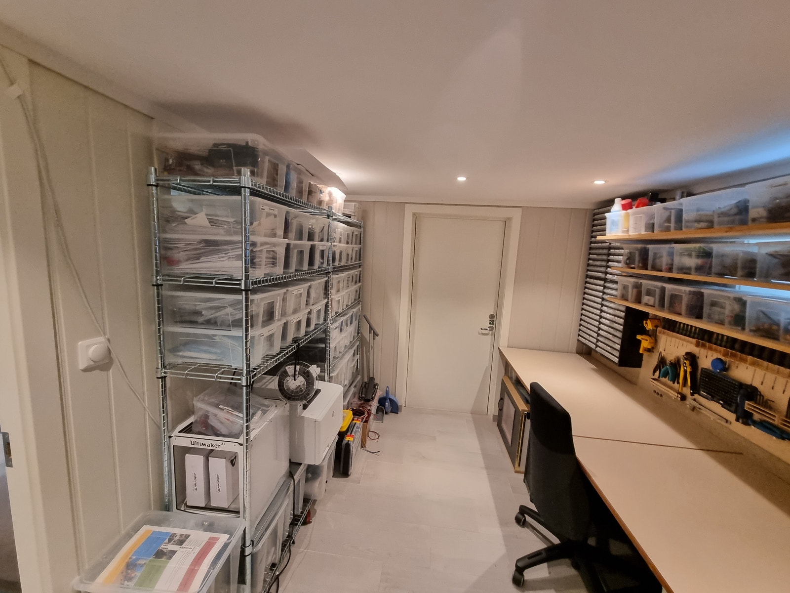 Slik dagens leiebeboer har innredet boden. Galleribilde