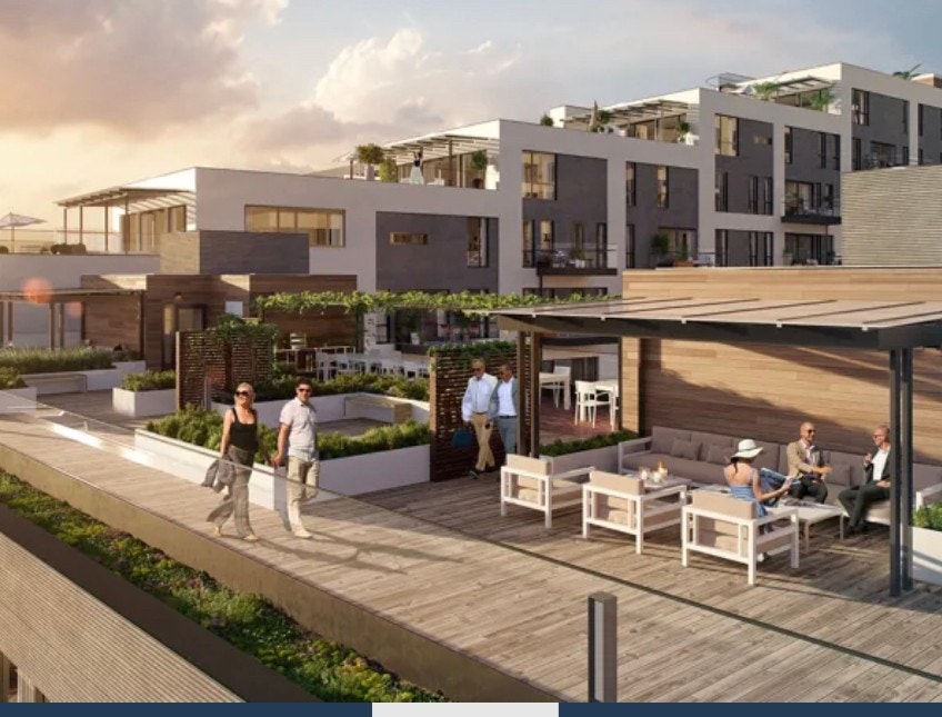 felles takterrasse Galleribilde