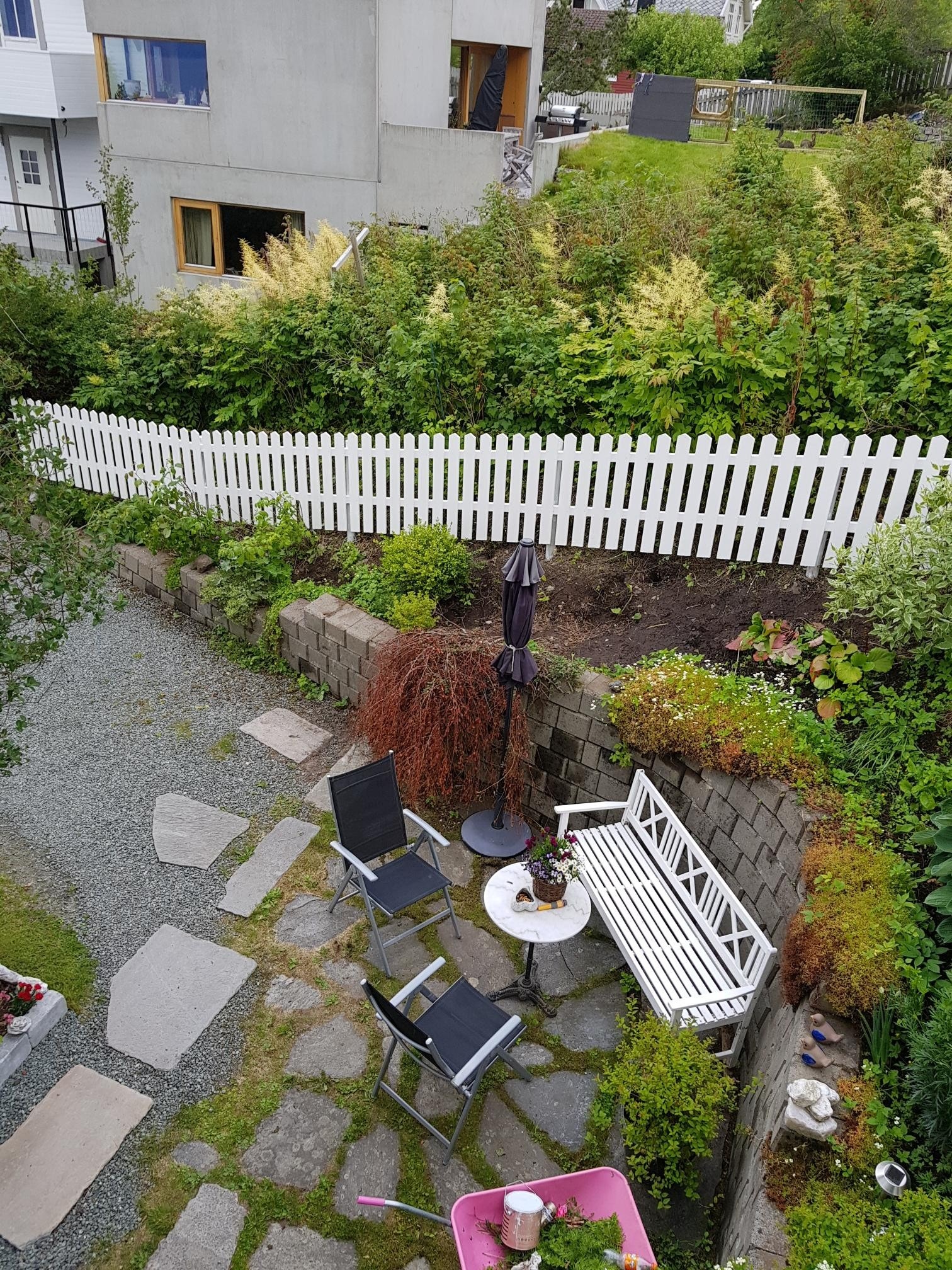 Uteområde for sosialt samvær Galleribilde