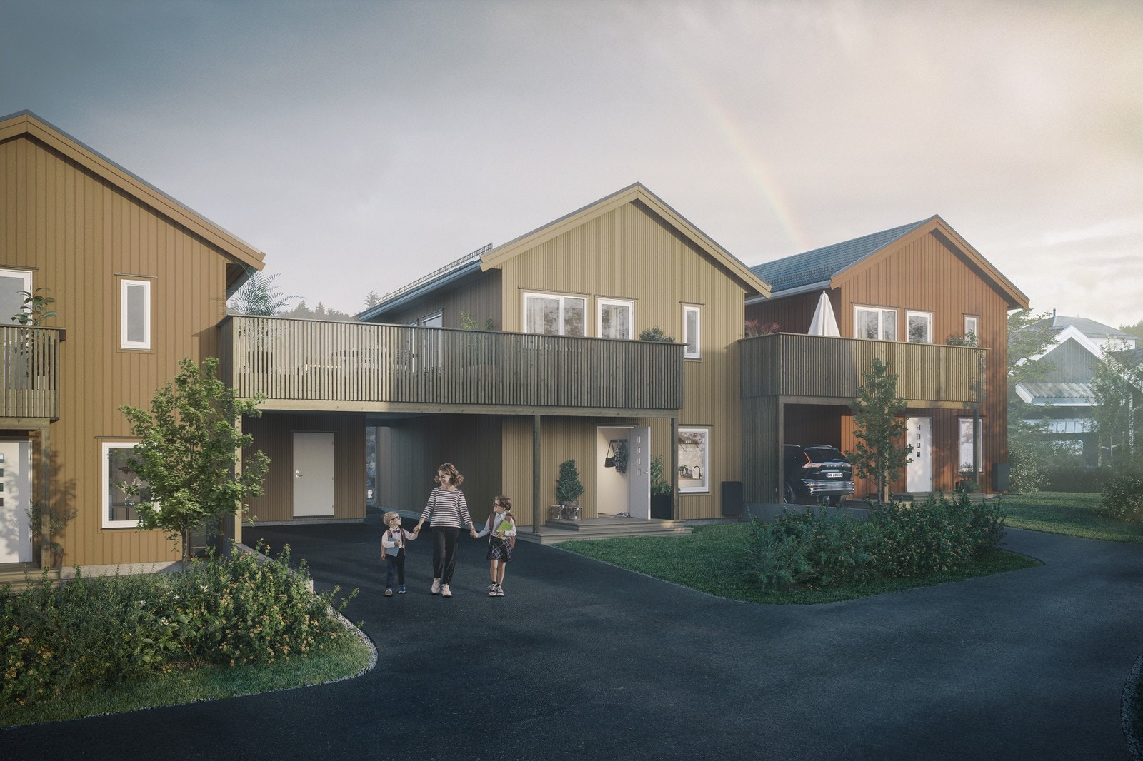 Enebolig i kjede Galleribilde