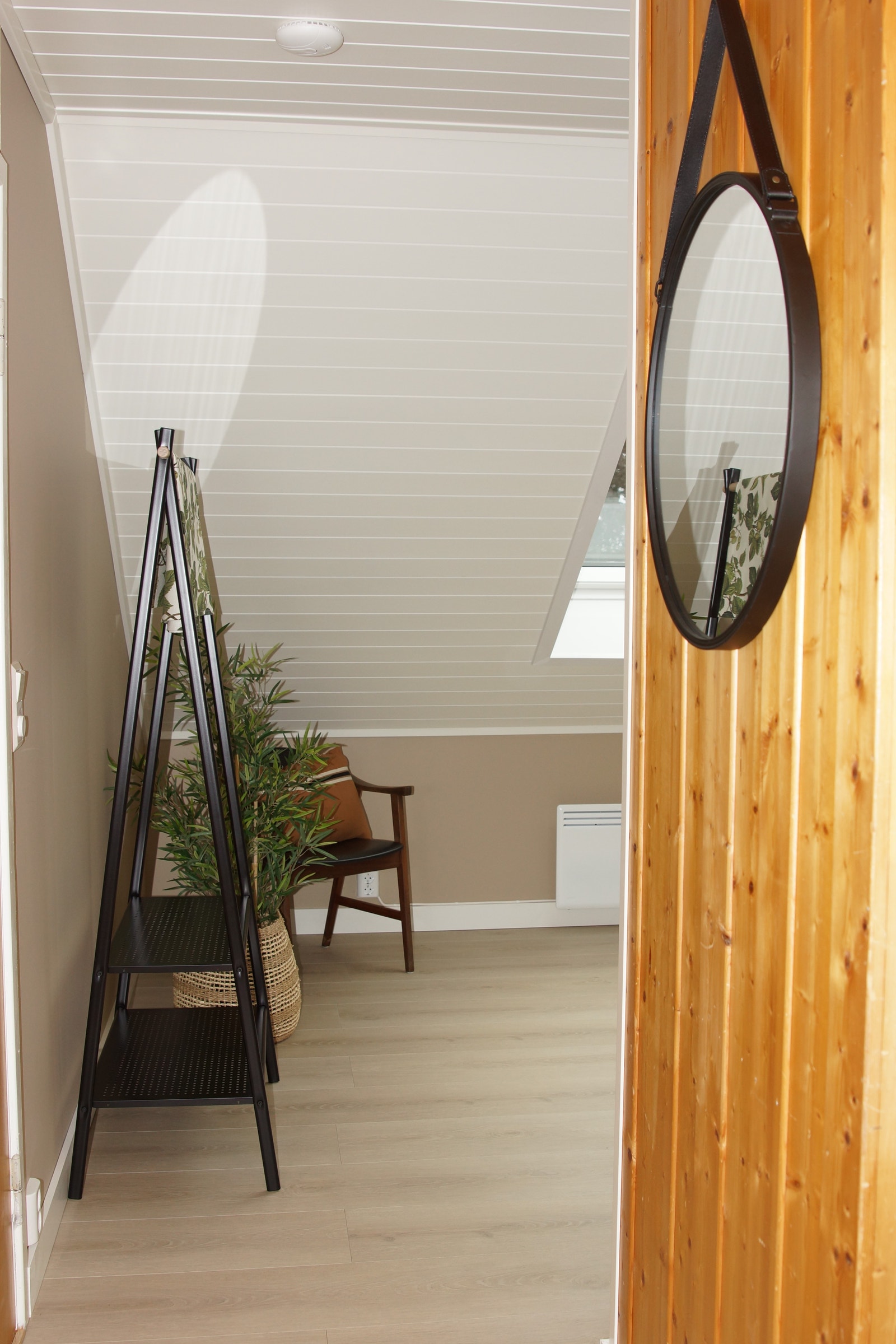 Noen gamle dører og noe panel er beholdt for å beholde litt "sjarm og sjel". Galleribilde