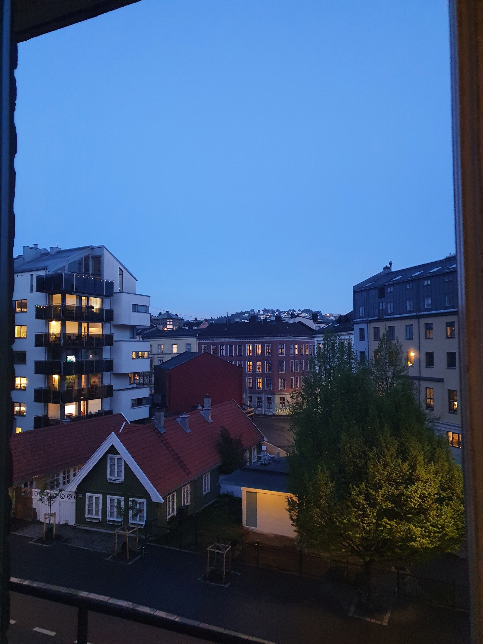 Fantastisk utsikt mot Ekeberg Galleribilde