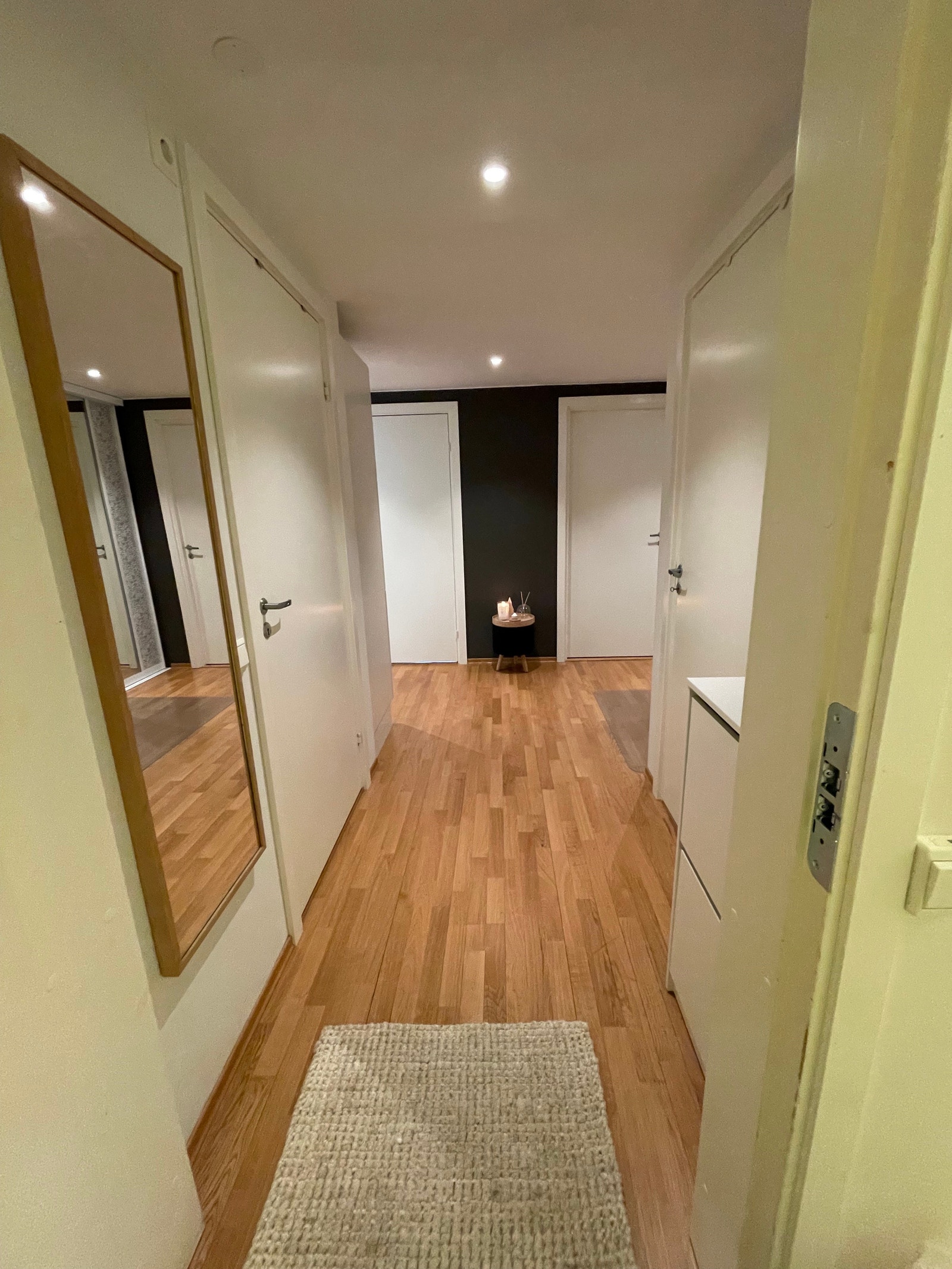 Utsikt fra inngangsdøren. Galleribilde