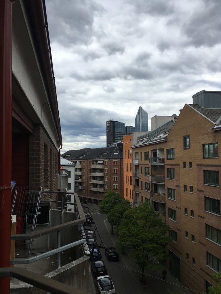 Sørlig retning; ca 300 meter til Grønlands Torg. Galleribilde