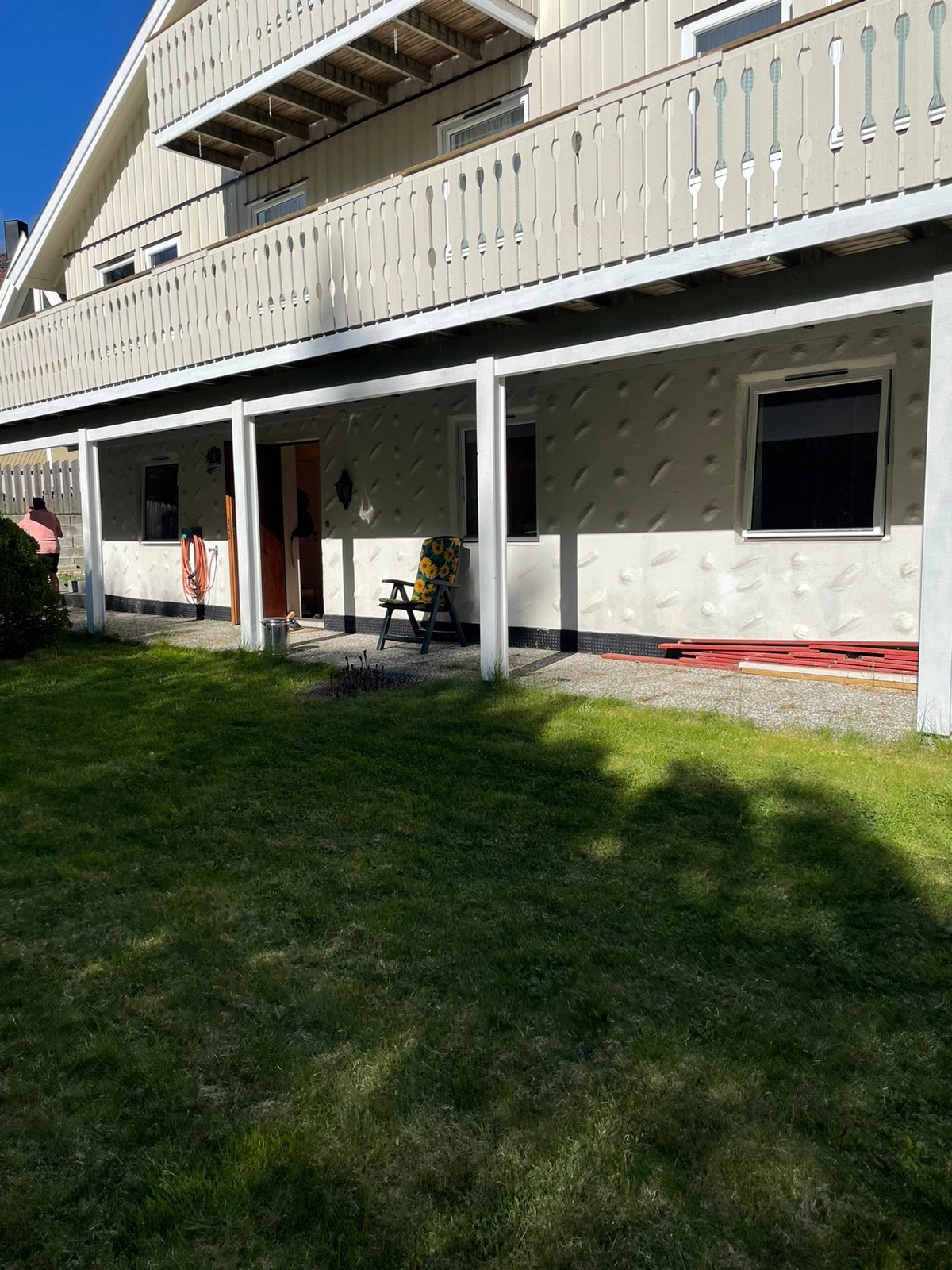 Stor hage rett utenfor døren Galleribilde