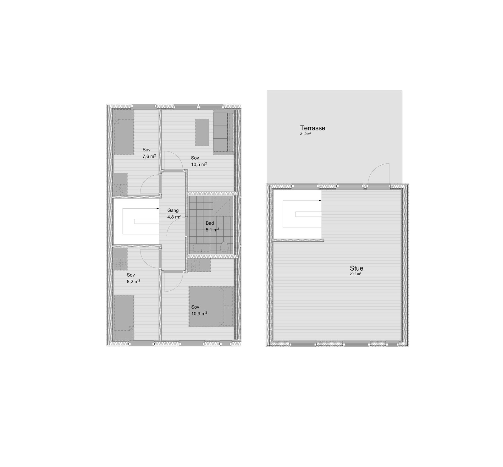 2. og 3. etasje Galleribilde