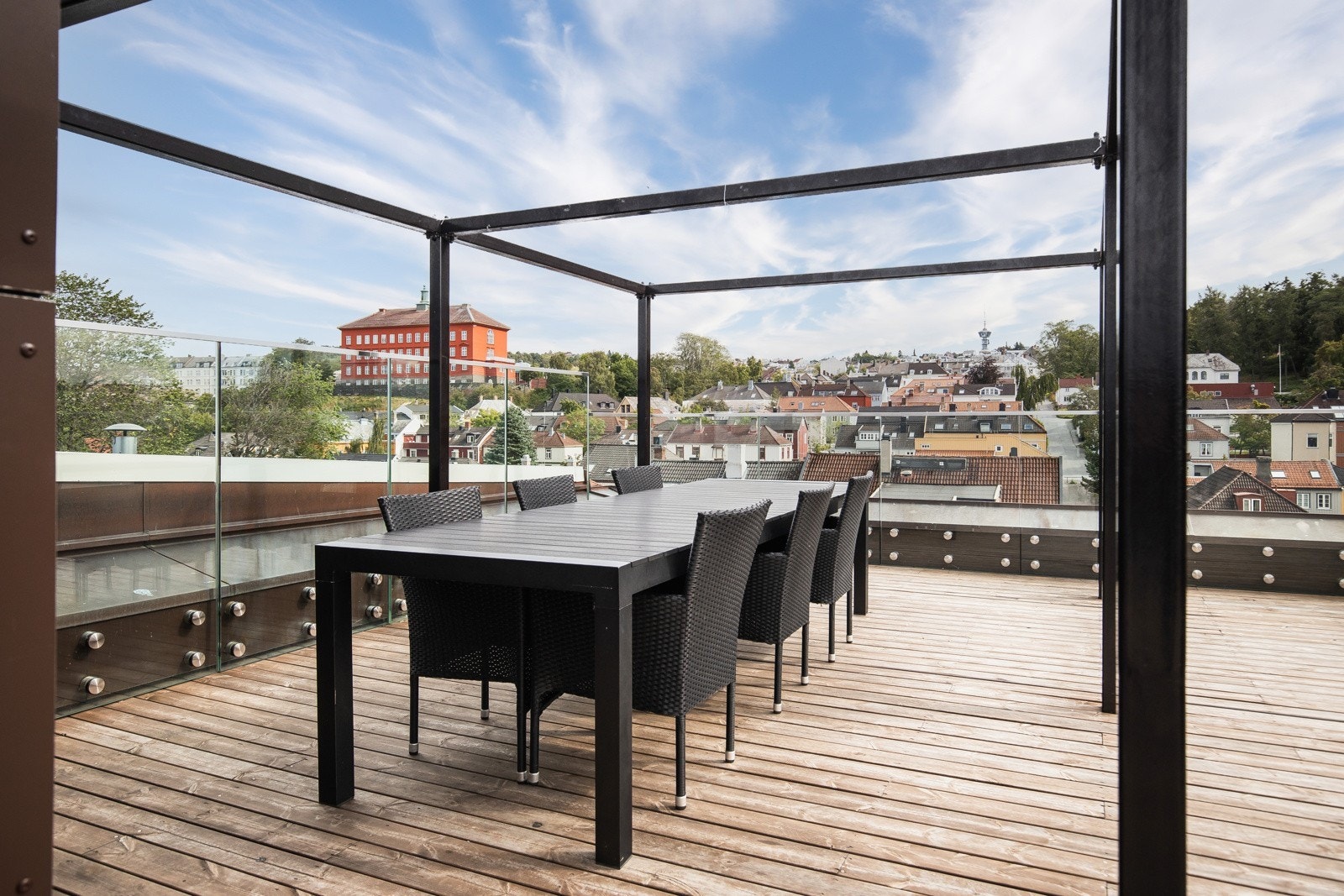 Flott takterasse 360 Galleribilde