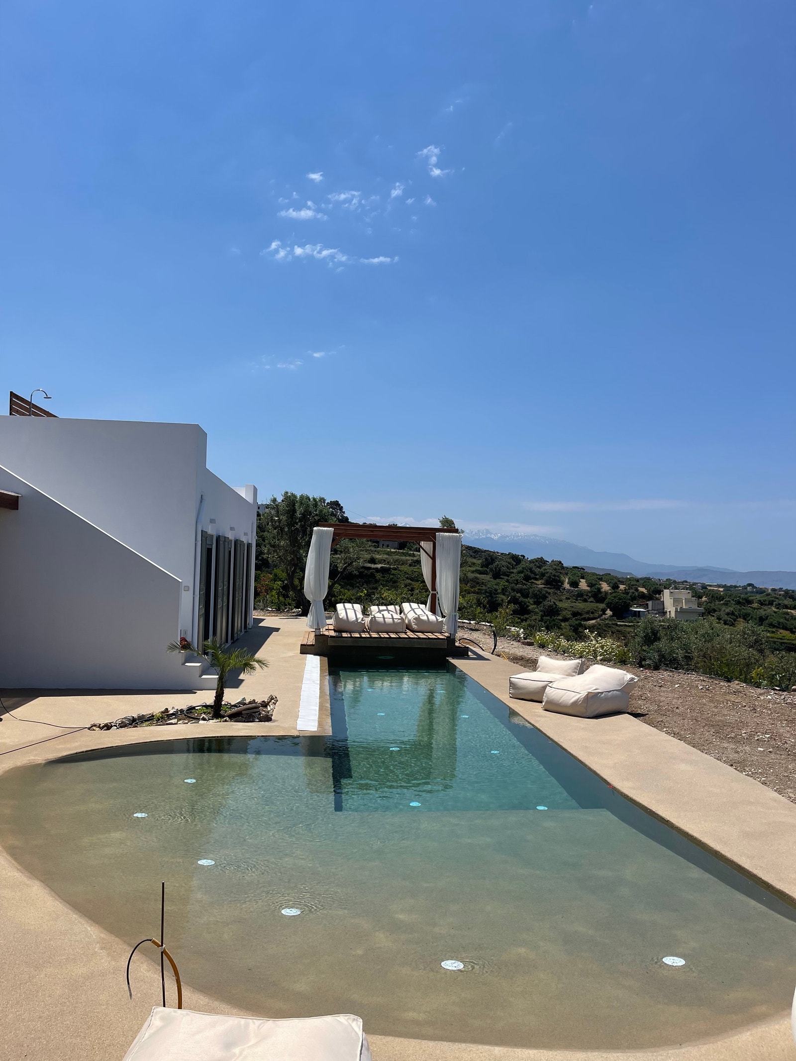 Beachpool med saltvann Galleribilde