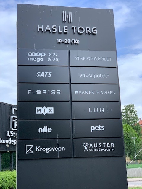 Nærområdet Hasle Torg Galleribilde