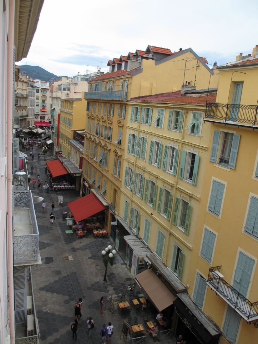 Rue Massena om morgenen Galleribilde