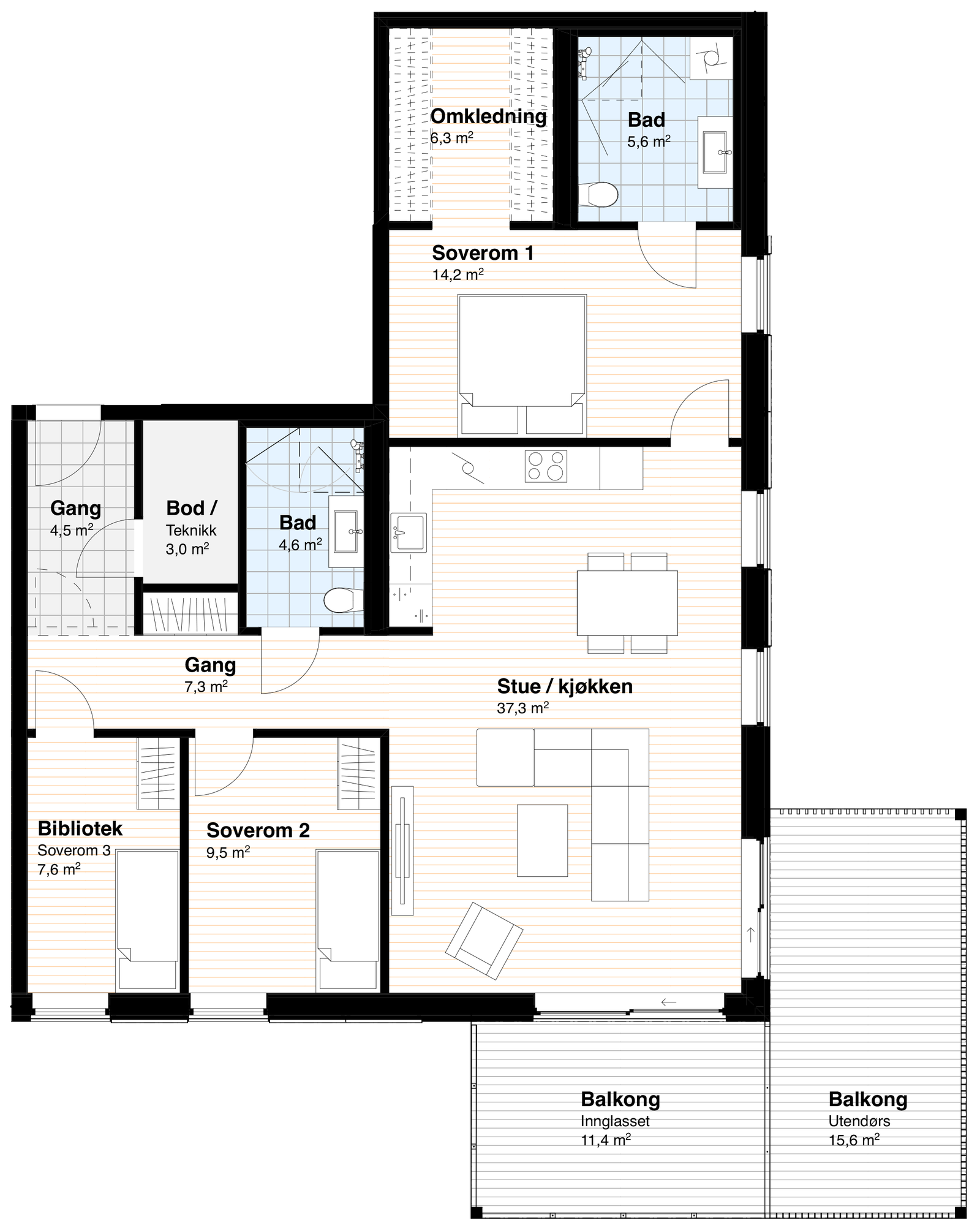 105 kvm BRA Galleribilde