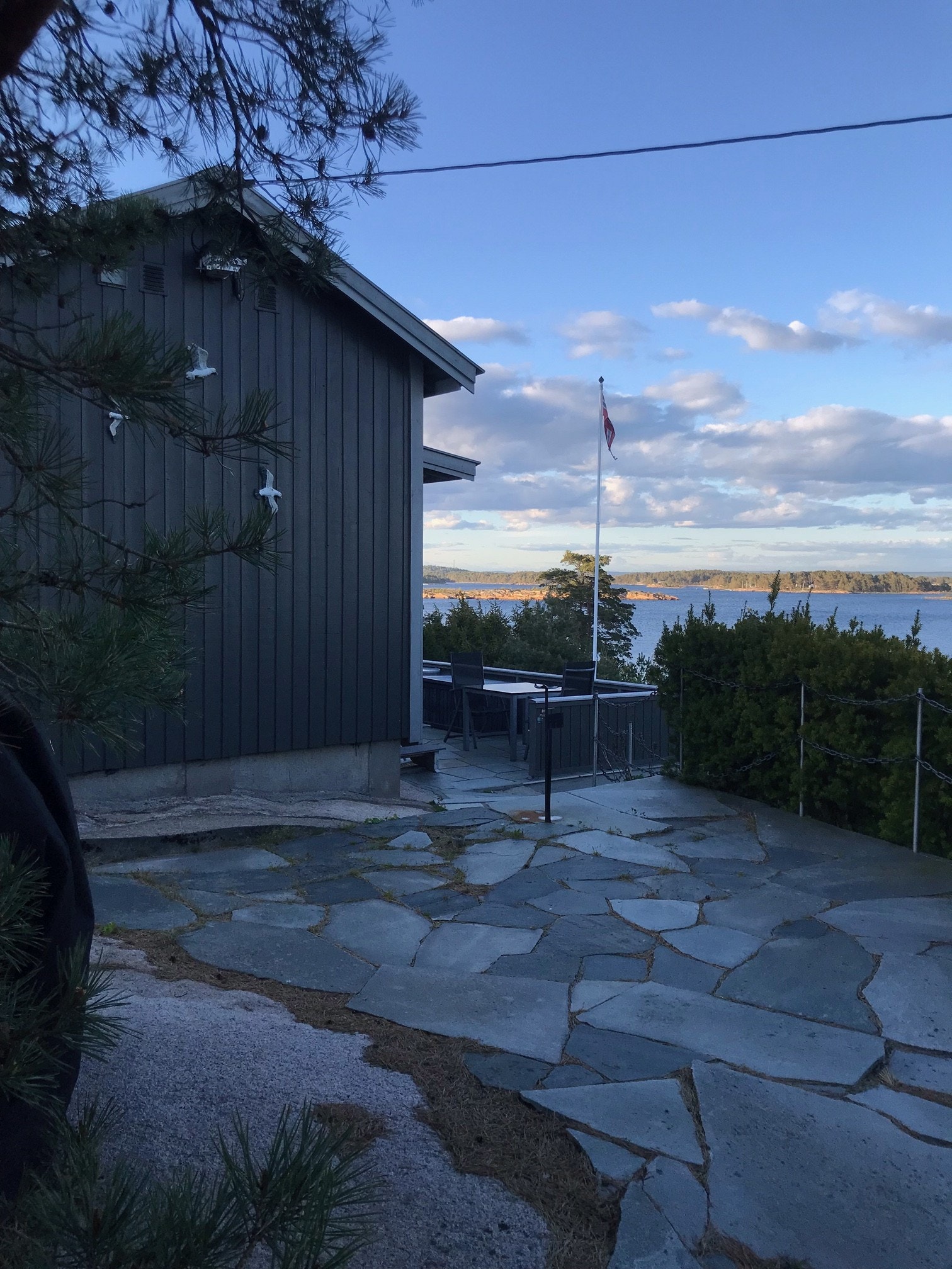 Inngangspartiet fra parkeringsplassen Galleribilde