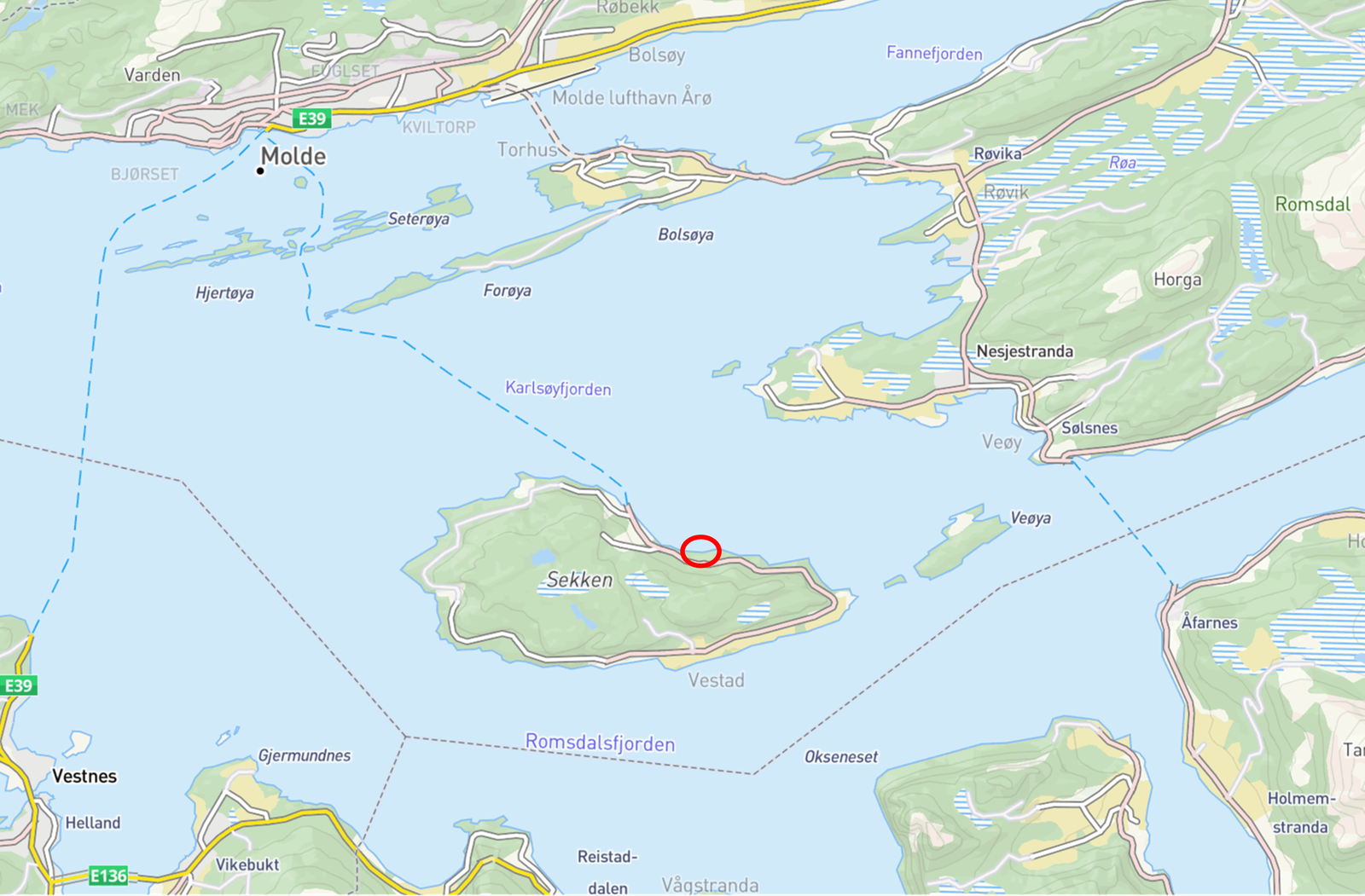 Plassering i fht Molde Galleribilde