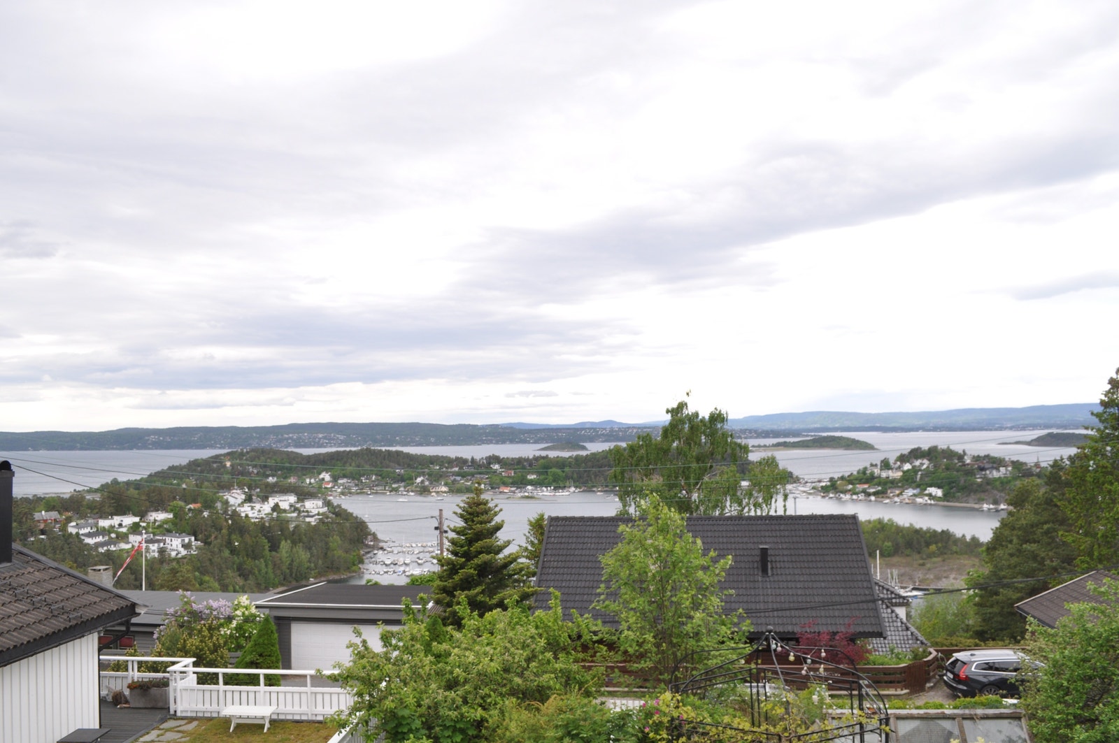 Panoramautsikt vestover Galleribilde