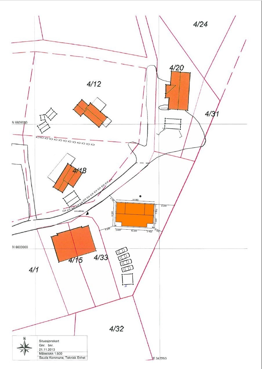 kartskisse Galleribilde