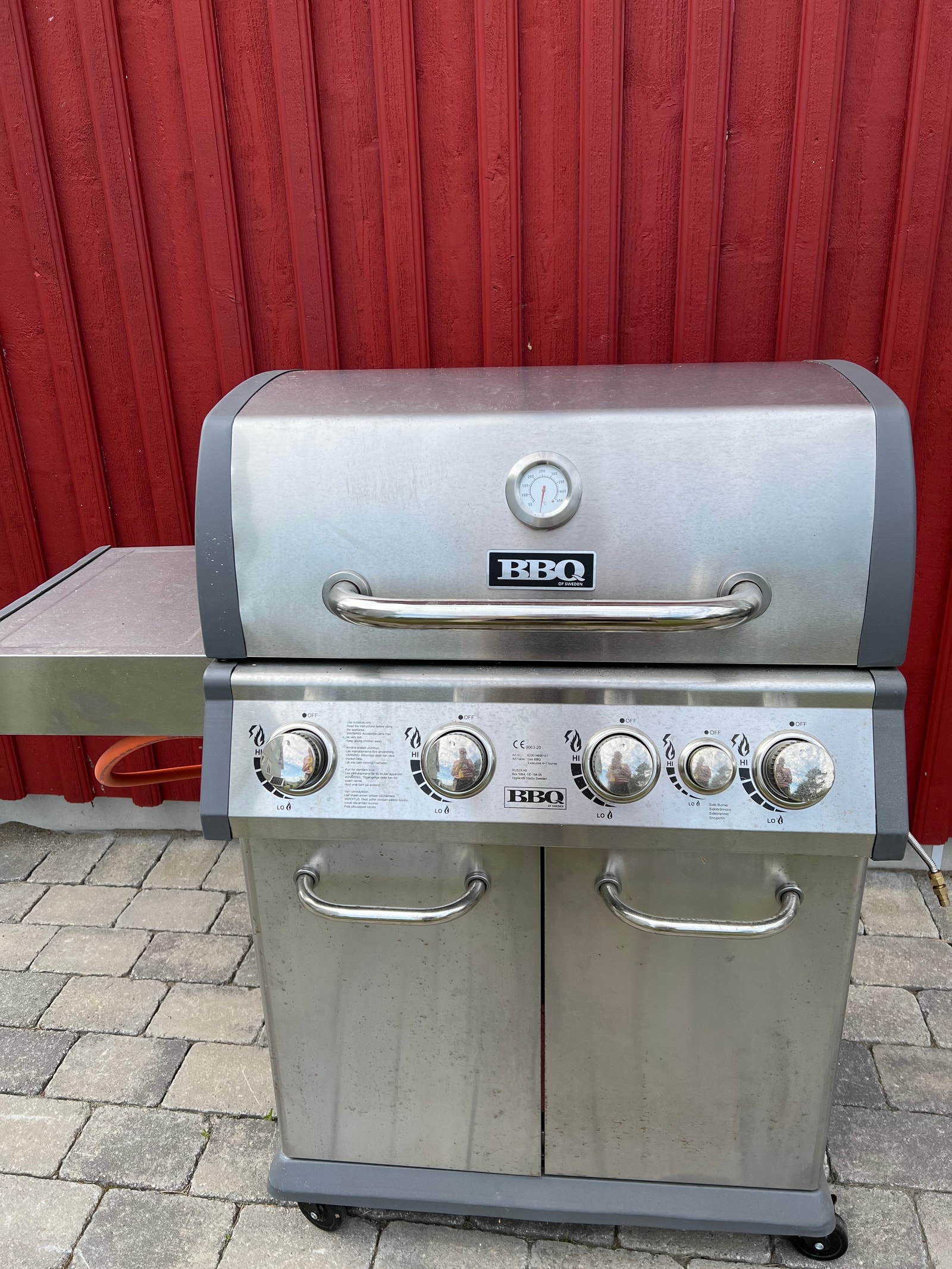 Gassgrill til bruk Galleribilde