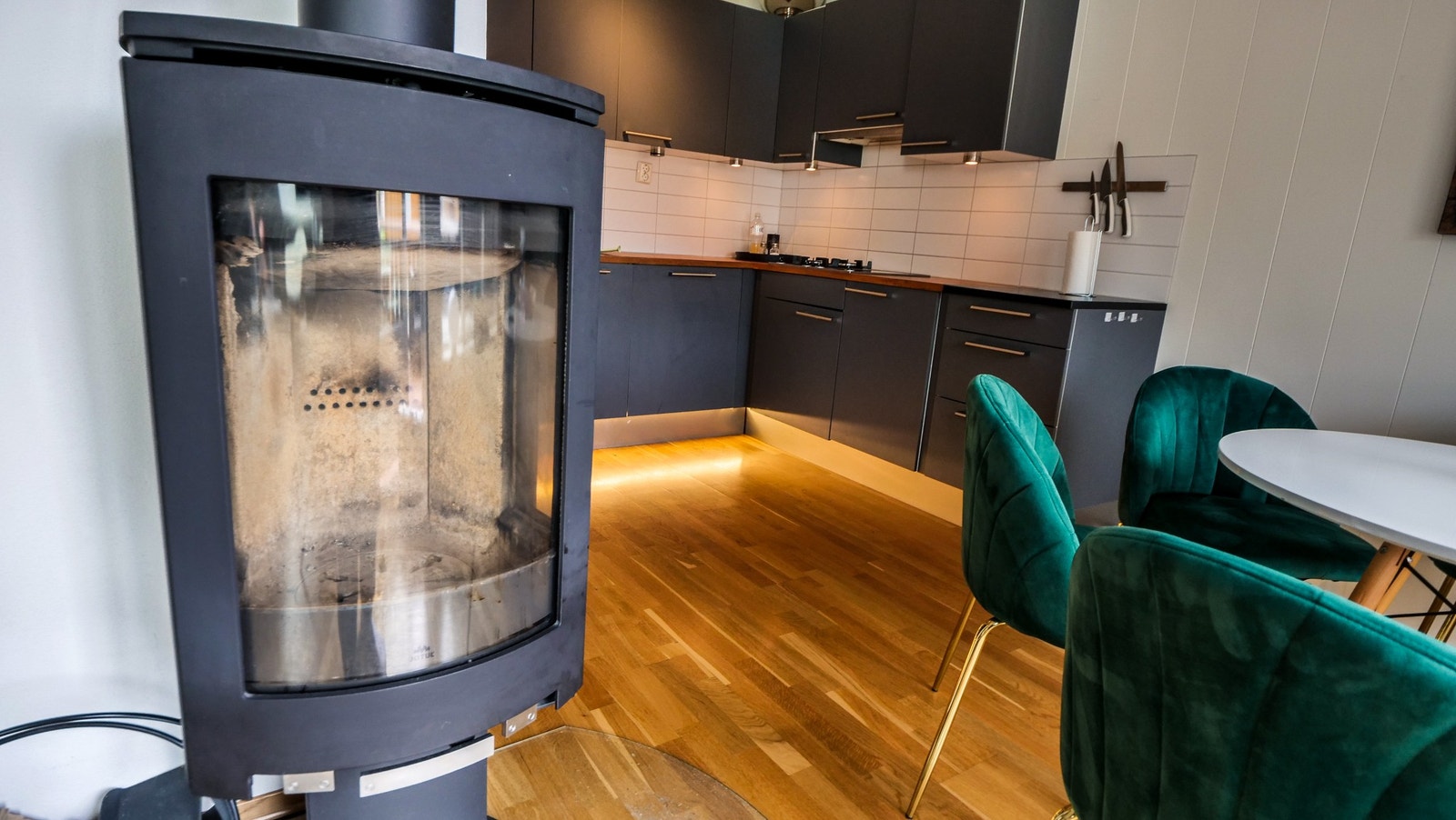 Ovnen kan vris 180 grader Galleribilde