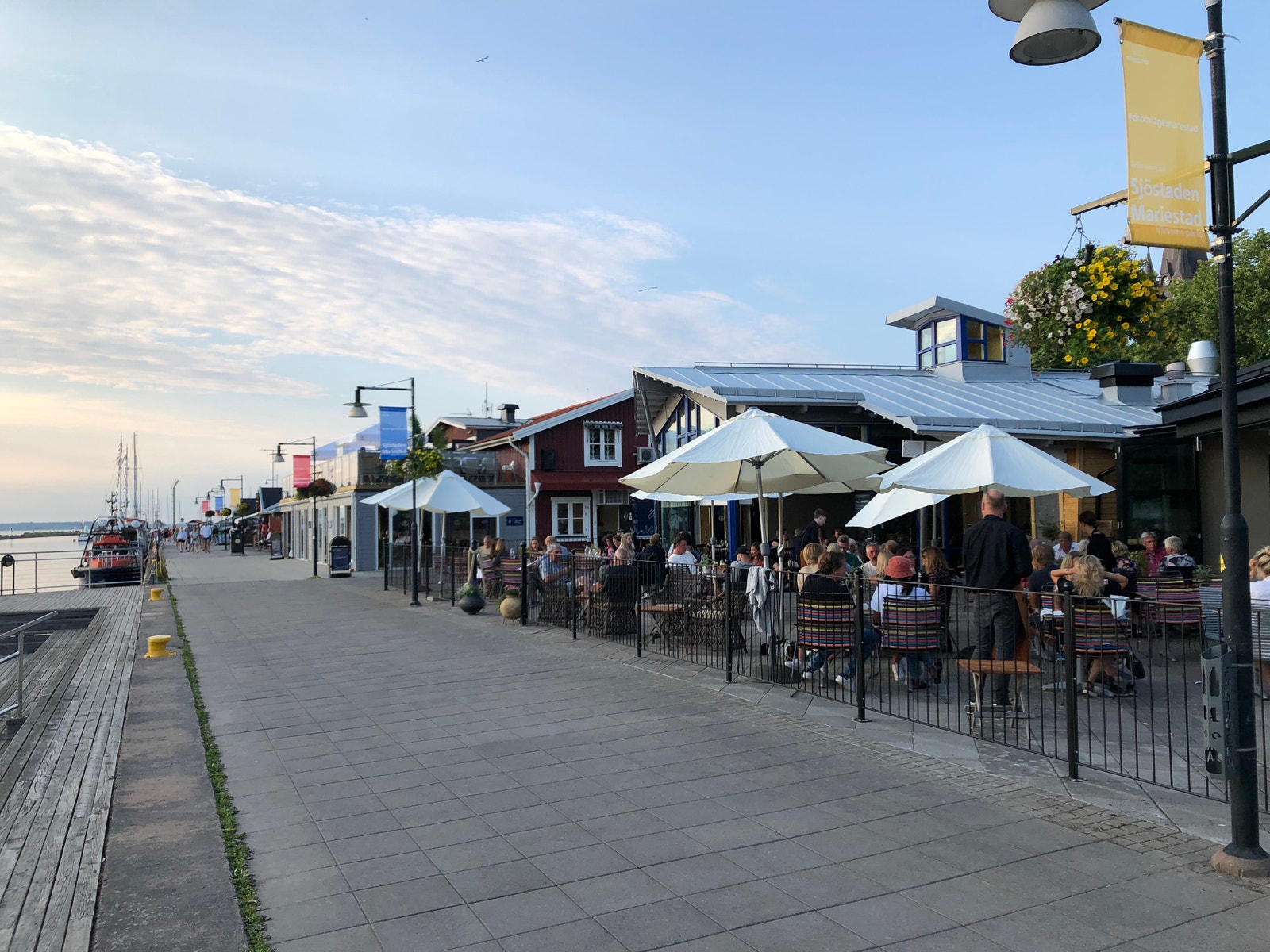 Havnen i Mariestad Galleribilde