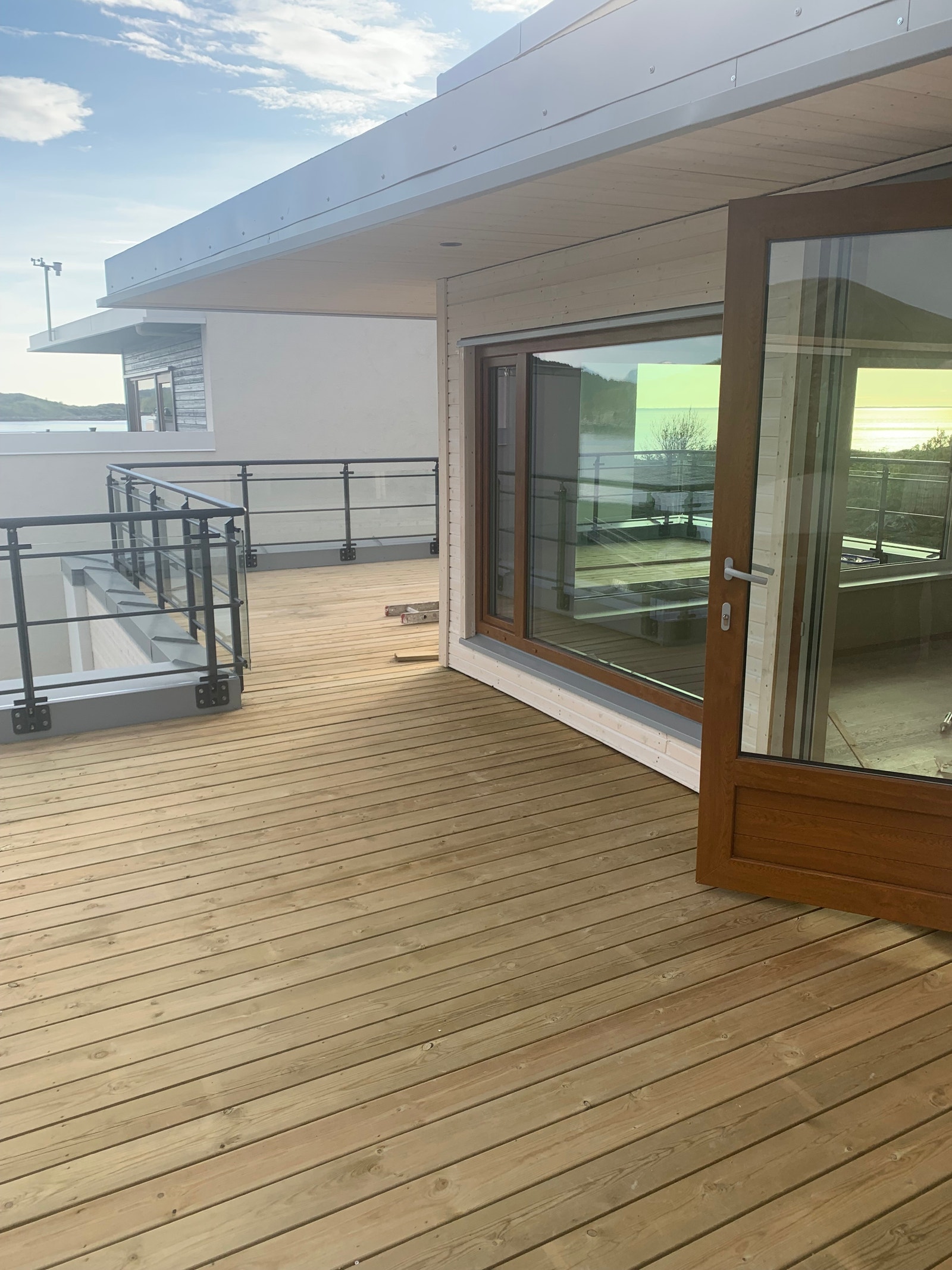 Takterrasse med utgang fra loftstue Galleribilde