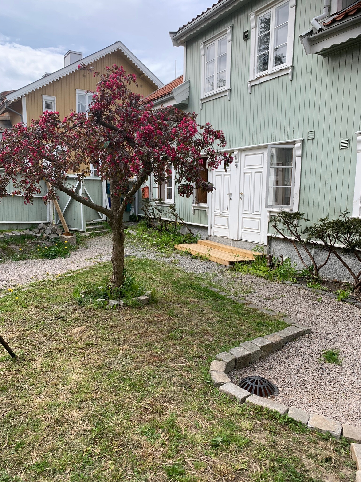 Koselig uteplass Galleribilde