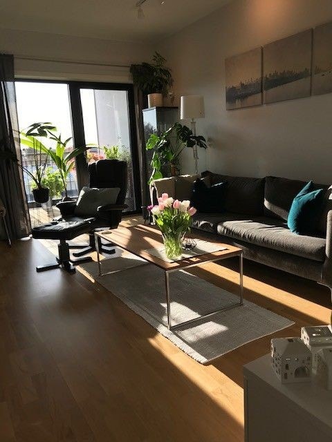 Stue - sofa, salongbord og spisebord + 4 stoler følger med Galleribilde