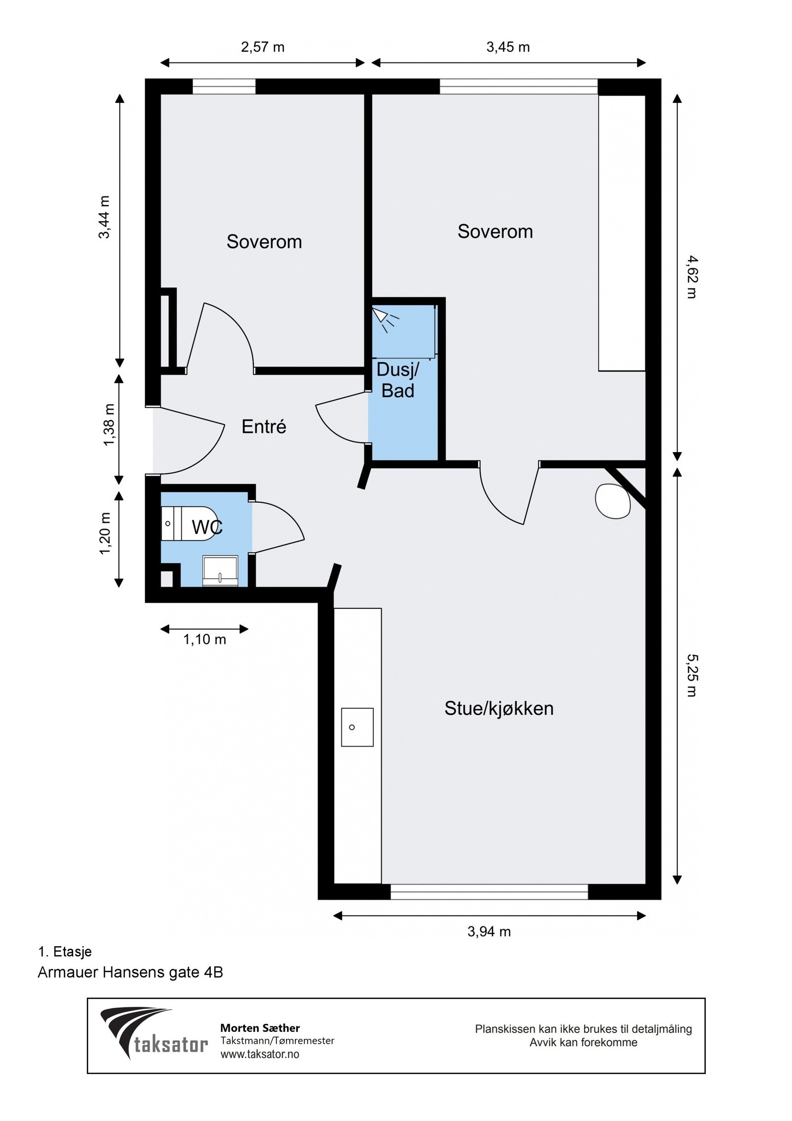 Alternativ plantegning Galleribilde