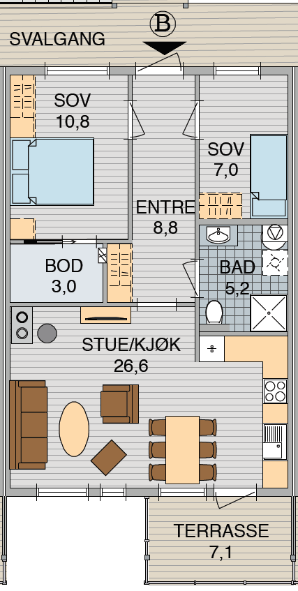 Seksjon 2 og 8 Galleribilde