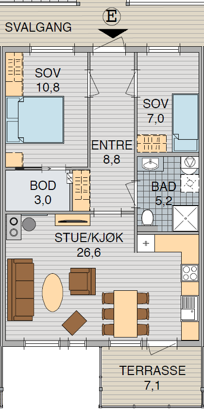 Seksjon 5 og 11 Galleribilde