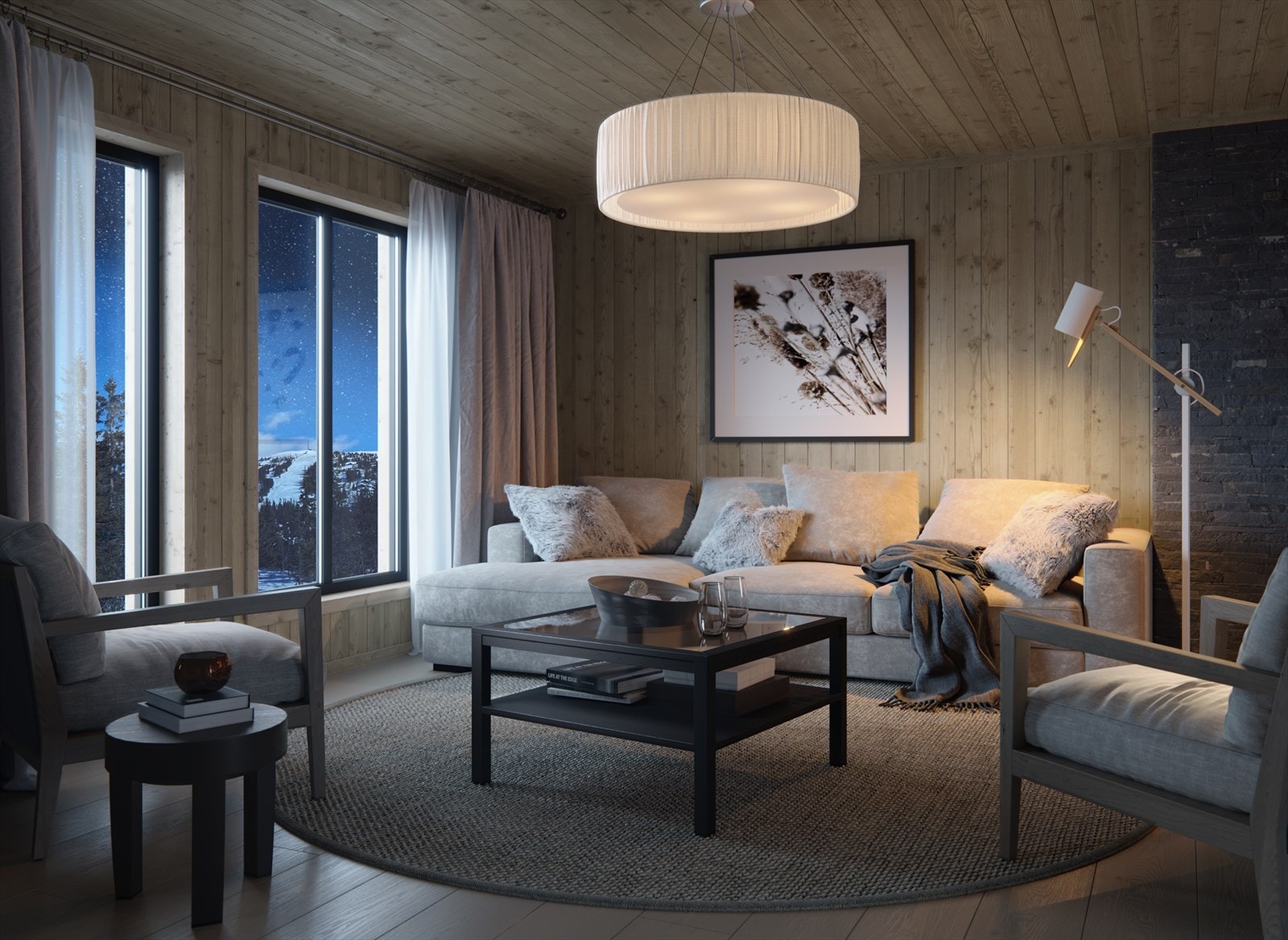Nye leiligheter som fremstår som godt utstyrt i smakfullt design. Gjennomgående gode materialvalg. Galleribilde